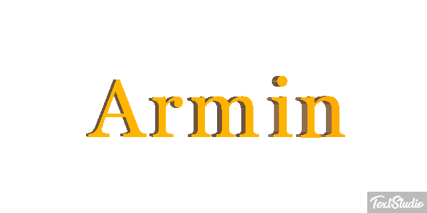 Armin Texteffekt