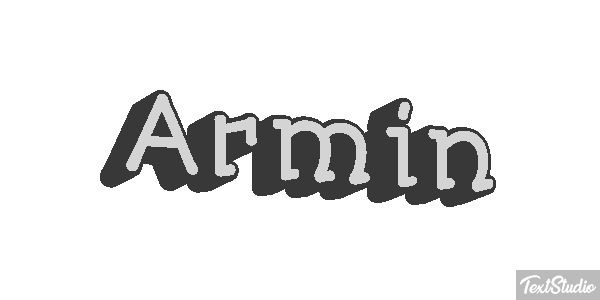 Armin Texteffekt