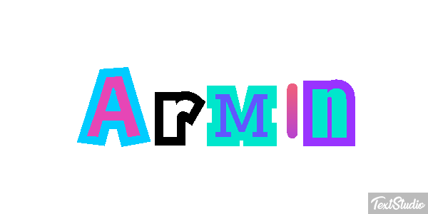 Armin Texteffekt