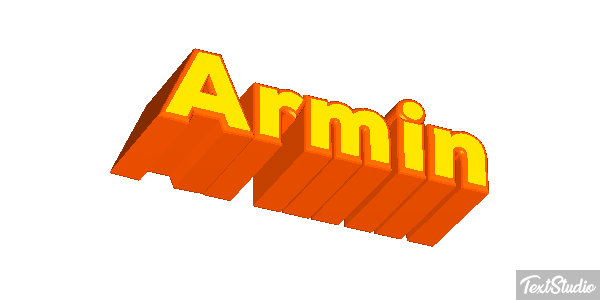 Armin Texteffekt