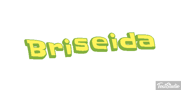 Briseida テキスト効果