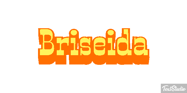 Briseida テキスト効果