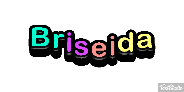 Briseida テキスト効果