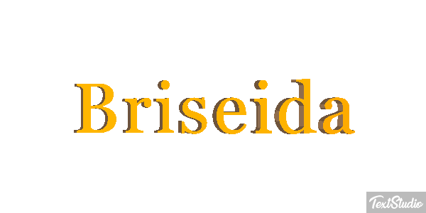 Briseida テキスト効果