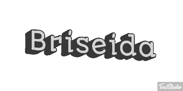 Briseida テキスト効果