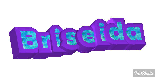 Briseida テキスト効果