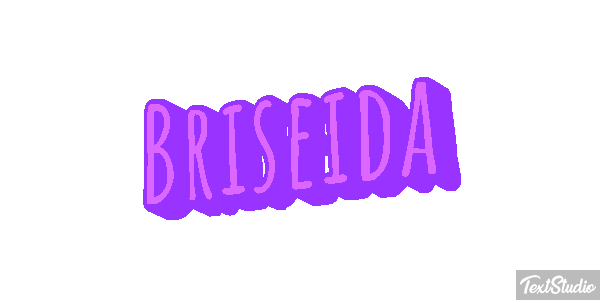 Briseida テキスト効果