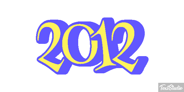 2012 Texteffekt