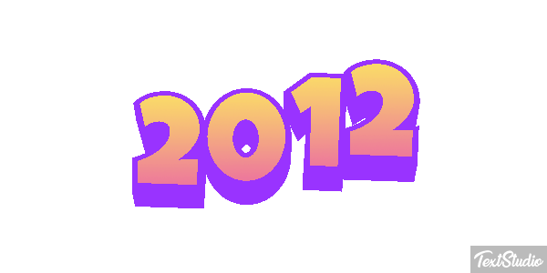 2012 Texteffekt