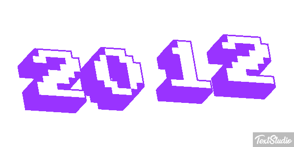 2012 Texteffekt