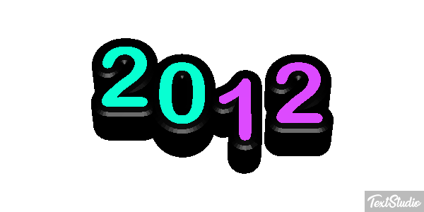 2012 Texteffekt