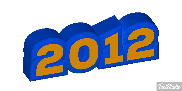 2012 Texteffekt