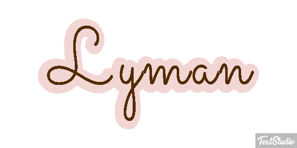 Lyman Text effect