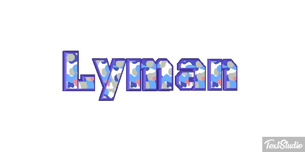 Lyman Text effect