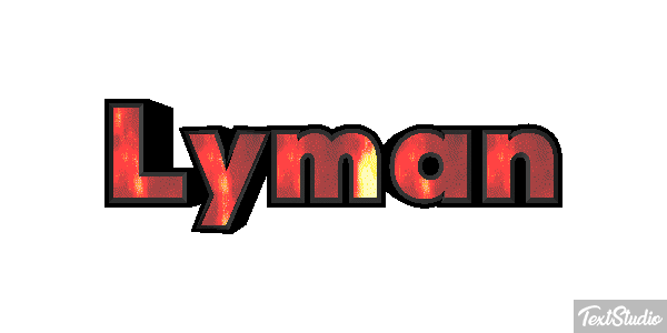 Lyman Text effect
