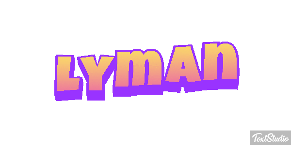 Lyman Text effect