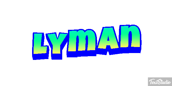 Lyman Text effect