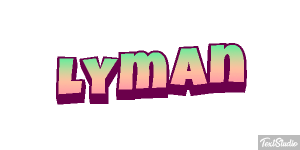 Lyman Text effect