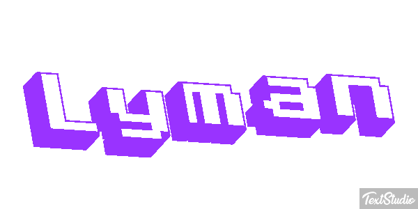 Lyman Text effect