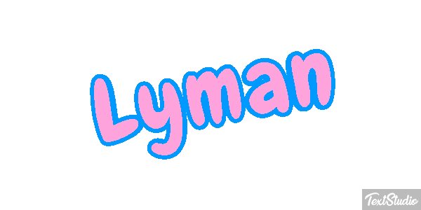 Lyman Text effect