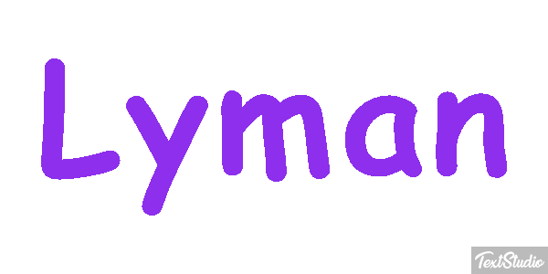 Lyman Text effect