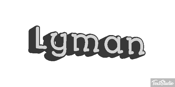 Lyman Text effect