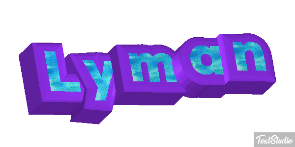 Lyman Text effect
