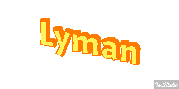 Lyman Text effect