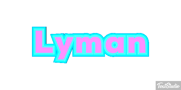 Lyman Text effect