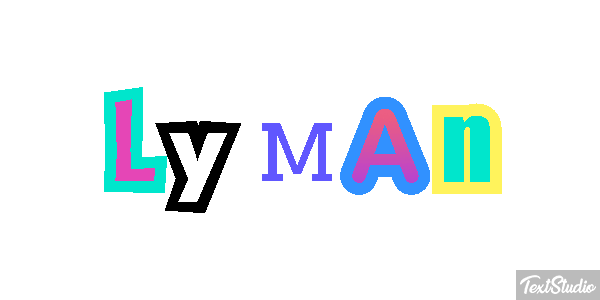 Lyman Text effect