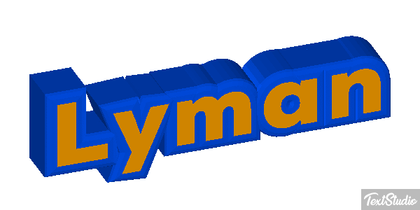 Lyman Text effect