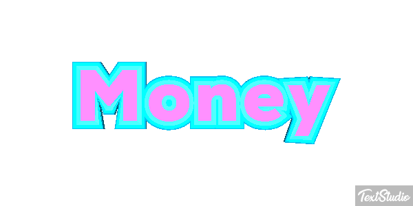 Money Text effect