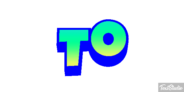 To Текстовый эффект