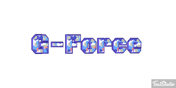 G-Force Efeito do texto