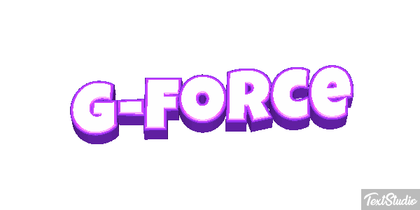 G-Force Efeito do texto