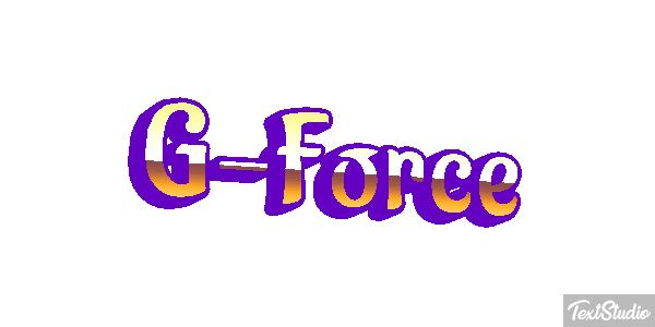G-Force Efeito do texto