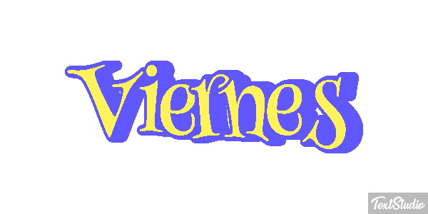 Viernes Effet de texte
