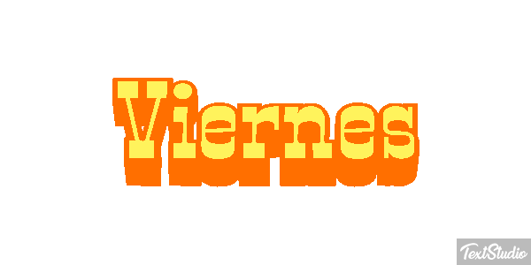 Viernes Effet de texte