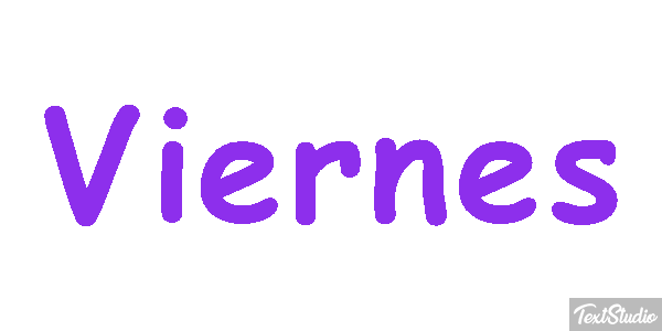 Viernes Effet de texte