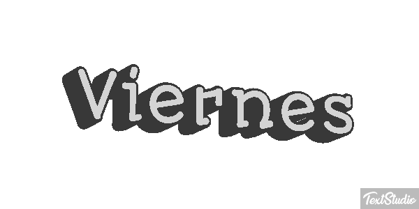 Viernes Effet de texte