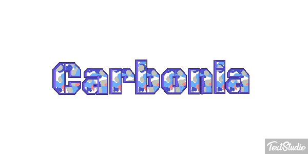 Carbonia Effetto testo