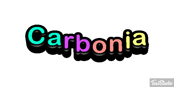 Carbonia Effetto testo