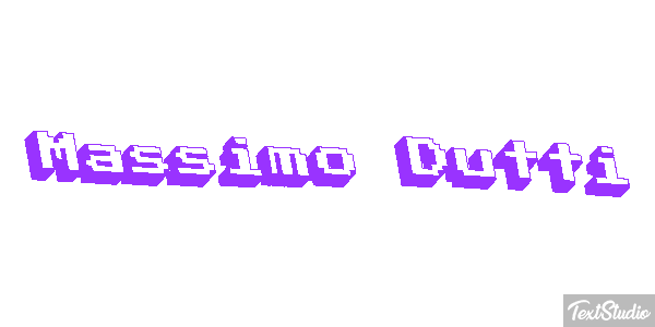 Massimo Dutti Text effect