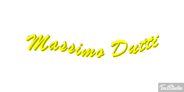 Massimo Dutti Text effect