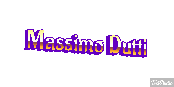 Massimo Dutti Text effect