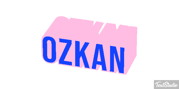 Özkan Efecto de texto