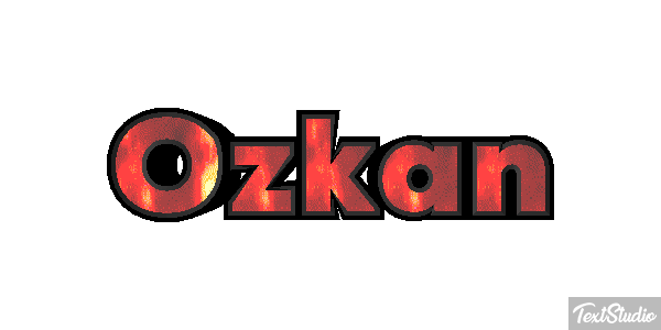 Özkan Efecto de texto