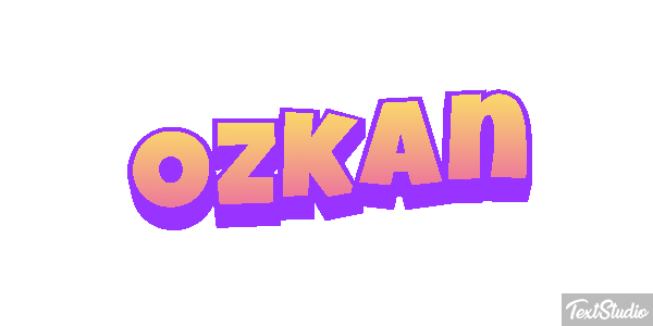 Özkan Efecto de texto