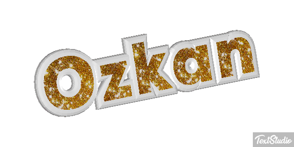 Özkan Efecto de texto
