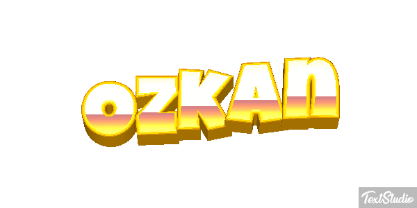Özkan Efecto de texto